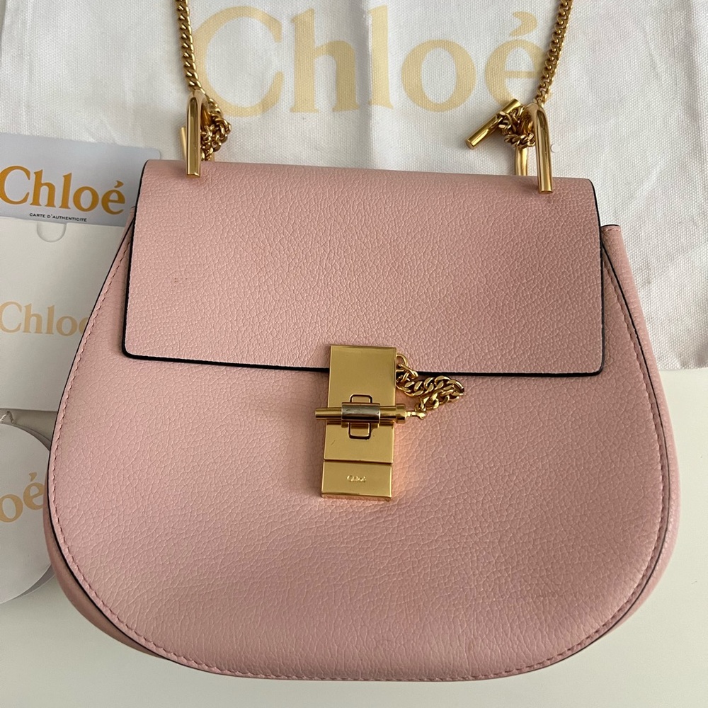 Chloe Drew Blush Crossbody bag Pink Blush